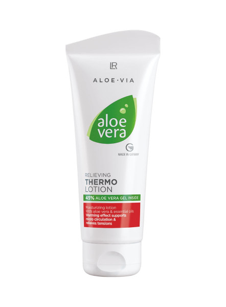 Aloe Vera Entspannende Thermolotion 45 % Aloe Vera Gel Inside