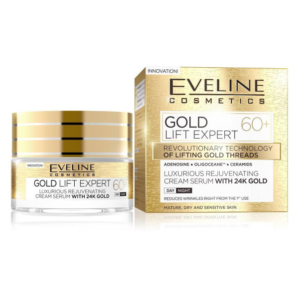 Eveline Gold Lift Expert Gesichtscreme, 60+